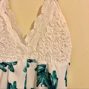 “Tropical Babe” Romper